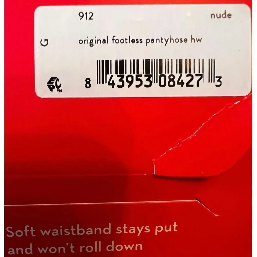 SPANX Original Footless Pantyhose Nude Size G (290-325 lb.) NEW in Package
